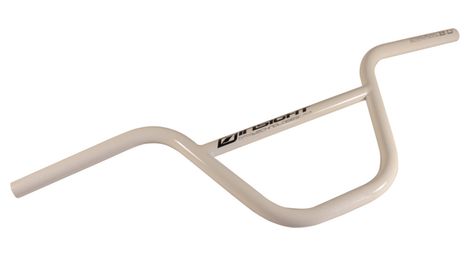 Insight guidon chromoly blanc