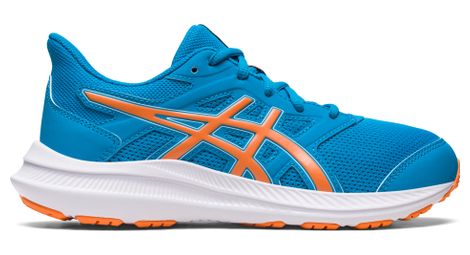 Asics jolt 4 gs kinderschoenen blauw oranje