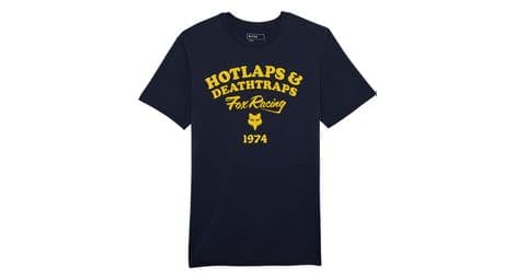 T-Shirt Manches Courtes Fox Hotlaps Bleu