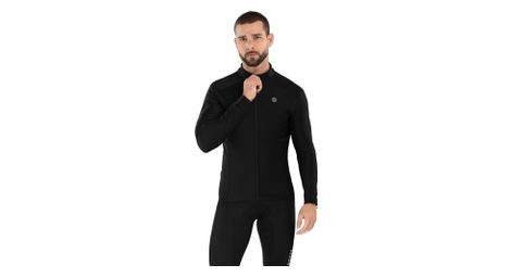 Veste vélo softshell homme cyclisme j1 furkapass noir