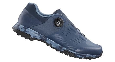 Paires de chaussures de velo shimano et700 bleu
