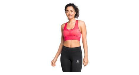 Brassière odlo seamless medium rose femme