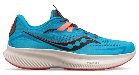 Chaussures Running  Ride 15 Bleu Corail Femme