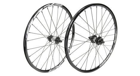 Paire de roue Excess XLC-2 Mini/Expert | 451x19.5mm | 36H Trous Noir