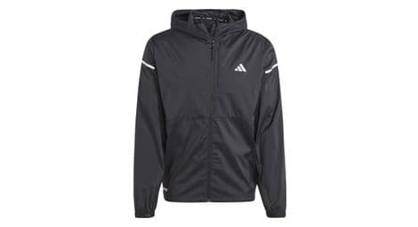Adidas performance ultimate run giacca a vento nera l