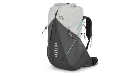 Mochila de senderismo para mujer rab muon nd40l blanco/gris