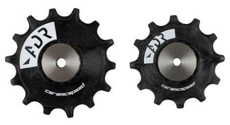 Paire de Galets Ceramicspeed Alpha pour Sram Red E1/Force E1 Noir