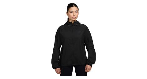 Chaqueta cortaviento nike trail negra, mujer