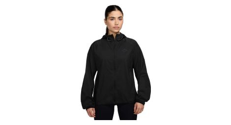 women s nike trail black windbreaker vest