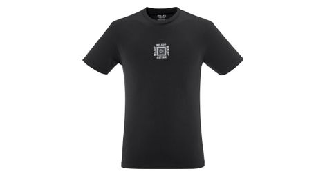 Camiseta negra millet cimaï collab de hombre