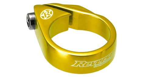 Reverse collier de selle a vis diametre 34 9 mm or