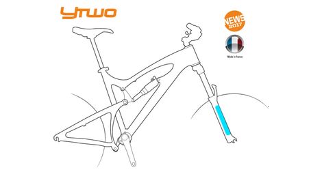 Kit de protections ytwo fourche (2 pieces) 0.30mm 100x300mm clair