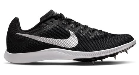 Chaussures d'Athlétisme Nike Zoom Rival Distance Noir Blanc Unisex