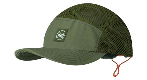 Unisex buff 5 panel air cap khaki