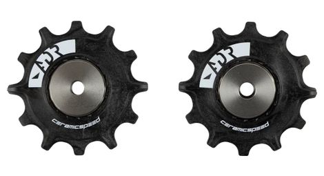 Paire de Galets Ceramicspeed Alpha pour Sram XPLR D1 Noir