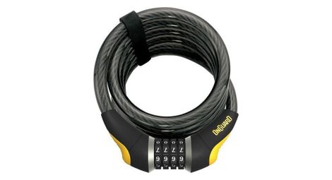 Antivol câble onguard combo doberman glo-180cmx12mm