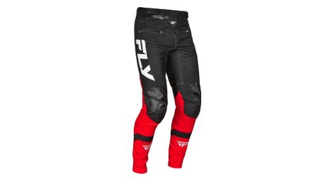 Pantalone fly racing rayce rosso/nero/bianco bambino
