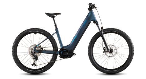 Cube reaction hybrid pro 800 easy entry elettrica hardtail mtb shimano 12s 800 wh bosch 100 nm 27.5'' blu nebulare 2026