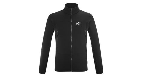 Veste polaire millet fusion powder noir homme