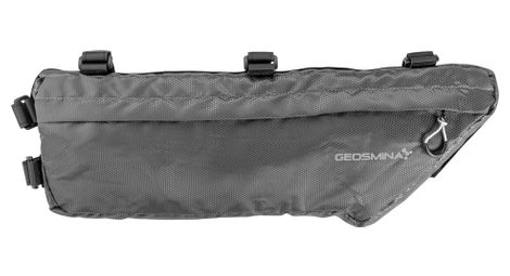 Geosmina bikepacking large 5.5l frame bag grey