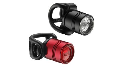 Luces delanteras y traseras lezyne led femto pair drive negro