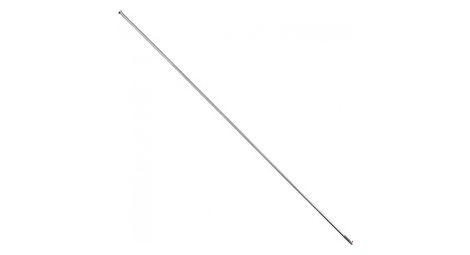 Rayon inox argent tete droite dt swiss competition 2-1.8-2mm l 286mm sans ecrou (unite)