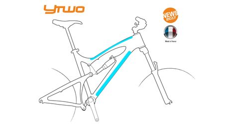 Kit Top Tube YTWO (2 pezzi) 0,30 mm trasparente