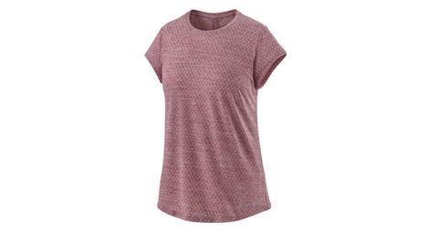 T shirt femme patagonia ridge flow violet