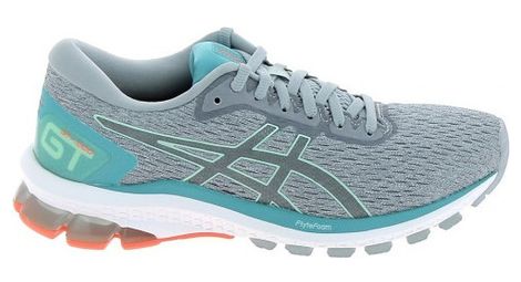 Chaussure de running ASICS GT 1000 9 Gris Vert