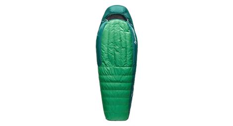 Saco de dormir sea to summit ascent -1c verde regular - zip gauche