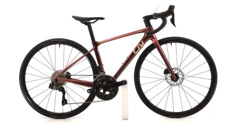 Produit reconditionné · Liv Langma Advanced 1 Disc PC Di2 12V · Rose / Vélo de route | Très bon état