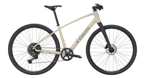 Vélo Fitness Trek FX Sport AL 3 Shimano Cues 10V 700 mm Beige/Blanc 2027