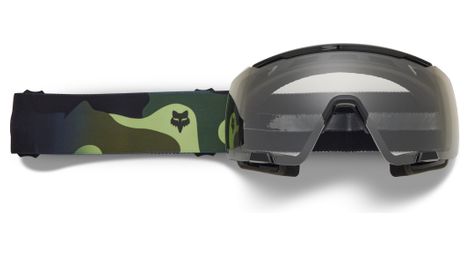 Máscara mtb fox purevue camuflaje negro/verde claro