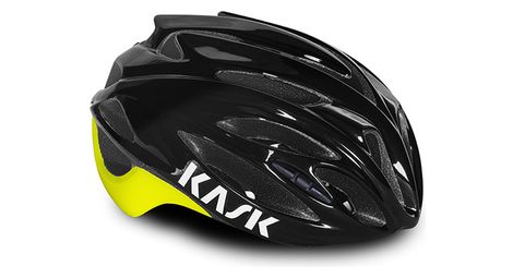 Casque kask rapido noir jaune