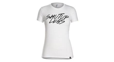 Camiseta bontrager 2016 jensie shut up legs mujer blanco
