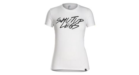 Bontrager 2016 t-shirt jensie shut up legs women white l