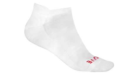 Gripgrab chaussettes ete no show blanc