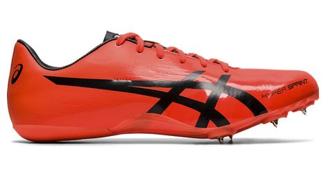 Zapatillas de atletismo asics hypersprint 7 rojas unisex 48