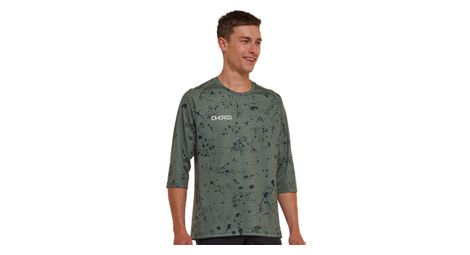 Maillot manches 3 4 dharco vert