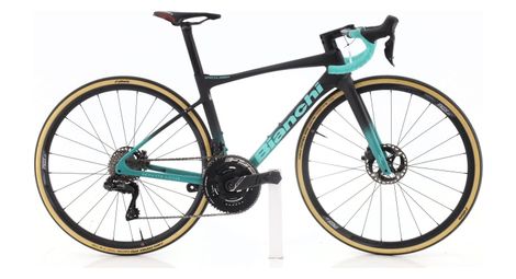Produit reconditionné · Bianchi Specialissima Di2 12V · Gris / Vélo de route | Très bon état