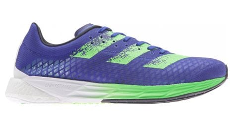 Chaussures de running adidas adizero pro bleu/vert