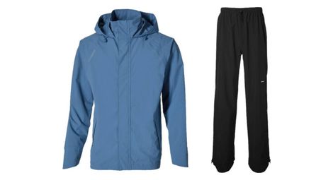 Ensemble de pluie basil hoga unisexe bleu