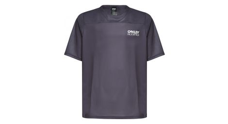 Oakley factory pilot lite short sleeve jersey grey