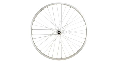 Roue vtt 26  ar blocage jante argent mach1. m110 moy miche magnum v-brake a visser 5/6/7v