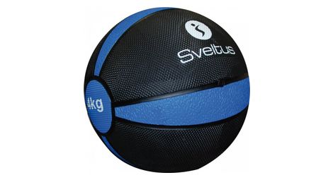 Medecine ball sveltus noir poids au choix