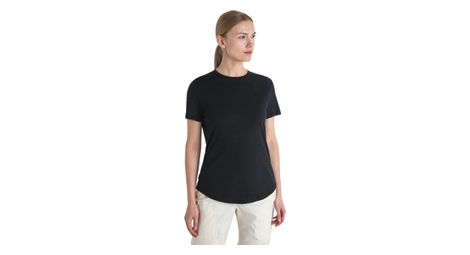 T shirt femme icebreaker merino 125 cool lite sphere iii noir