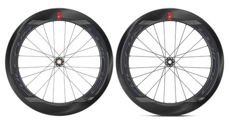 Juego de ruedas fulcrum wind 75 carbon disc | 12x100 - 12x142 mm | centerlock