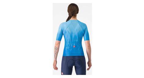 Climber S A C Kurzarm Trikot Damen Blau