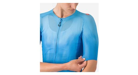 Climber S A C Kurzarm Trikot Damen Blau