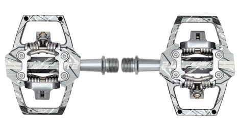 Paire de Pédales Automatiques HT Components T2-SX Camo Gris